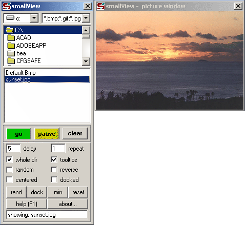 SmallView Screenshot